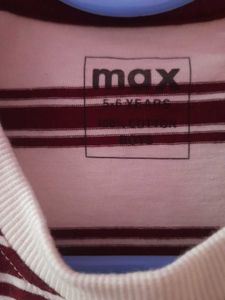 Max Striped Cotton T-Shirt