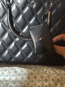 ALDO Black Quilted Crossbody Bag