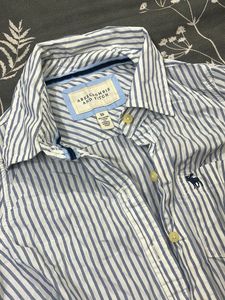 Abercrombie &amp; Fitch Striped Button-Up Shirt