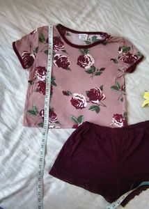 Very Beautiful Crop Top With Shorts