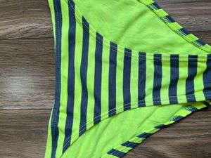 Fluorescent Blue And Green Bikini Bottom