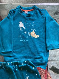 Zero Winter Wear For Baby Boy Green N 2 Trousers