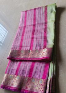 HANDLOOM WEAVING  SILK SAREE
