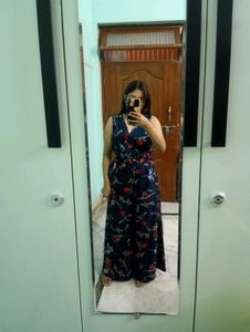 Flowy Floral Wide-Leg Jumpsuit