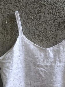 White Eyelet Sundress