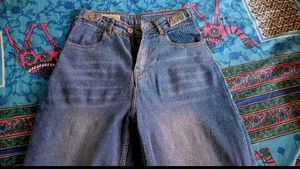 Women High Rise Baggy Jeans