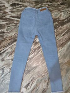 Light Blue Distressed Jeans