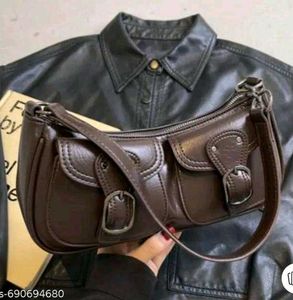 Stylish Brown Shoulder Bag