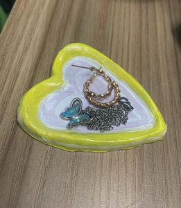Handmade Heart Trinket Dish