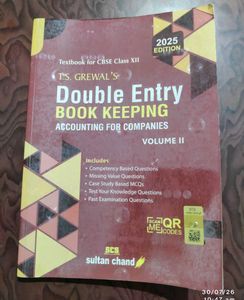 T.S. Grewal's Double Entry Book Keeping Vol II