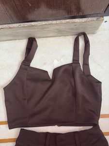Stylish Brown Co-ord Set