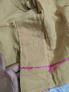 Elegant Pink &amp; Gold Blouse