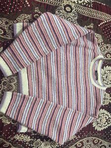Cozy Striped Knit Sweater