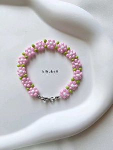 Set of 2 floral Beaded Bracelet🌷💌💟