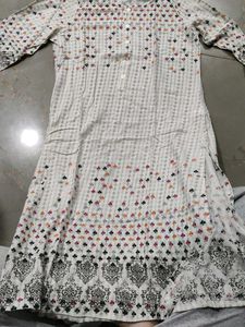 white kurti