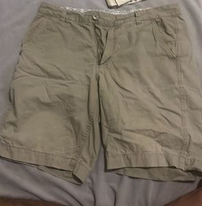 Men's Khaki Cargo Shorts