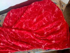 Vibrant Red Skirt