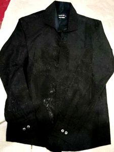 Party wear men's Textured Shirt
