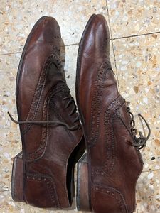 Leather Gents Brokes Shoes