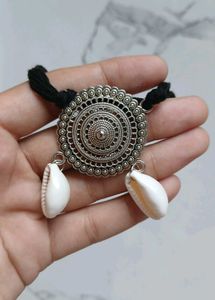 Bohemian Tribal Oxidized Necklace