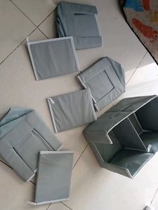 Foldable Drawer Organizers Set combo pack 4