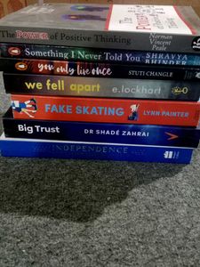 Collection of Popular Fiction Books