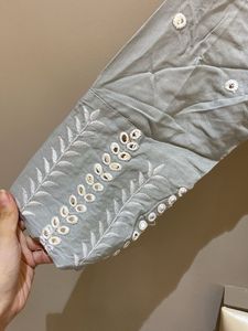 Grey Tiered Ethnic Traditional Gown