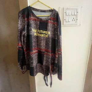 The Future Is Romantic Graphic Top