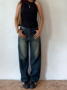 Tinted Washed Denim Pant