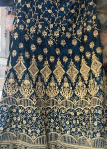 Embroidered Velvet Fabric