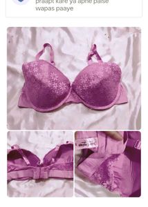 new q_t Burgundy Bra
