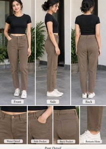 Trendy Brown Trousers for Women