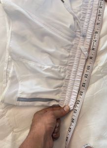 Adidas White women's Running Shorts