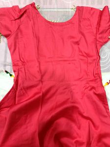 Pure cotton Frock style kurti for women