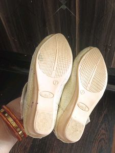 Sparkly Gold Girls' Shoes