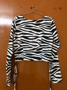 Drawstring Crop Top