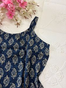 Printed short kurta