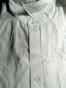 Classic White Men's Shirt