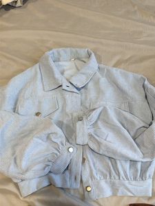 Light Blue Corduroy Jacket