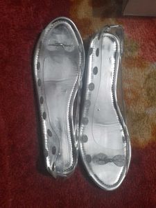 Clear Polka Dot Sandals