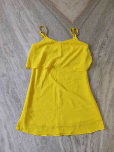 Bright Yellow Cami Dress