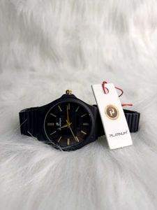PLATINUM Stainless Steel Quartz Wrist WatchFor Wom