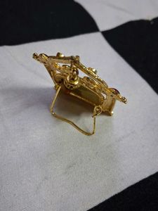 Exquisite Golden temple shape Vaishno Mata picture