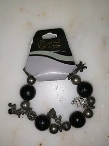 Unique Beaded Charm Bracelet