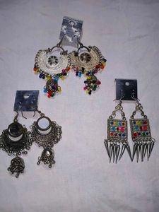 Combo 3 Bohemian Style Earrings Set