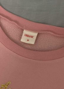Pink Motorcycle Graphic Sweatshirt