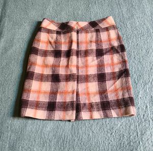 Vintage Plaid Mini Skirt