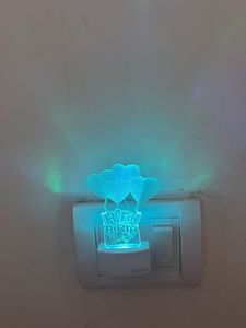Happy Birthday LED Lamp