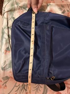 miniso Stylish Navy Blue Backpack