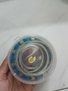 Beautiful Blue Bangles Set